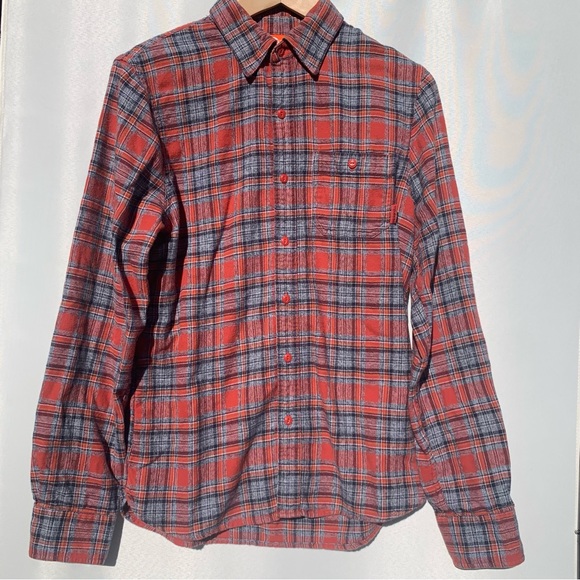 Merrell soft cotton plaid button up - Picture 1 of 12